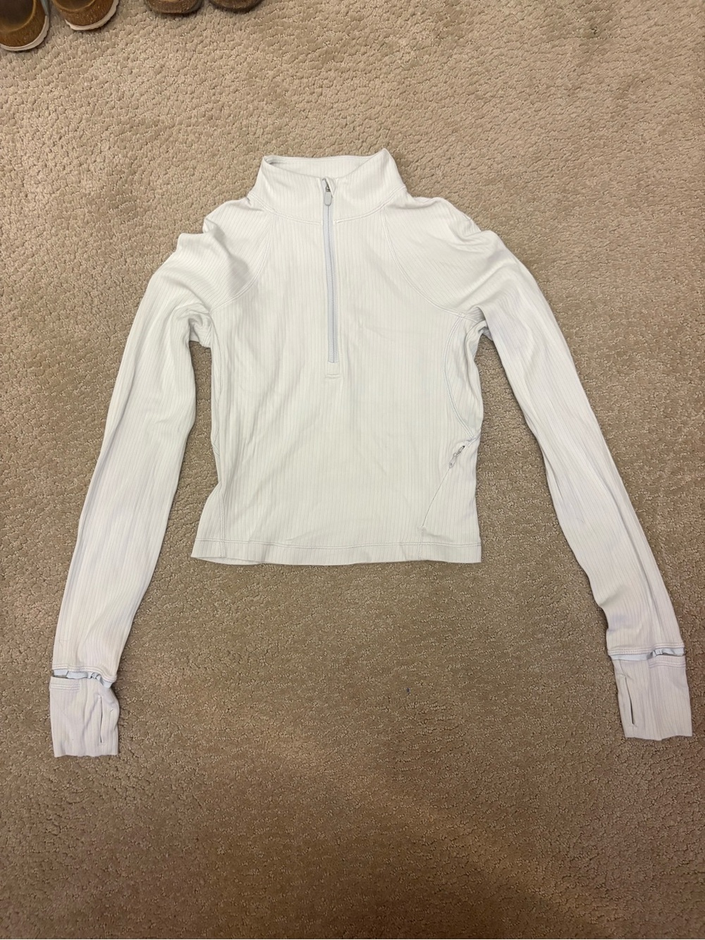 Lululemon Ribbed Half-Zip Top - Picture 2 of 4